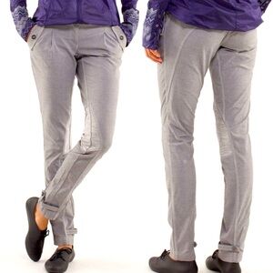 NWOT Lululemon Patches Pockets Mid Rise Riding Biking Activewear Pants Size 12